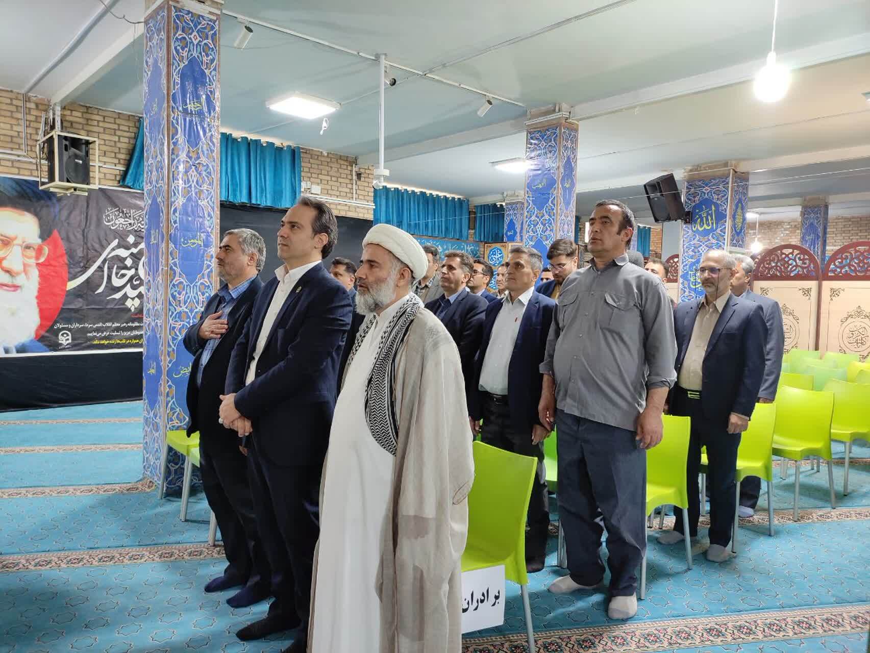 آیین گرامیداشت دهه کرامت در دانشگاه فرهنگیان قزوین؛ آری گرفت؛ ز مهرِ رضا گرفت