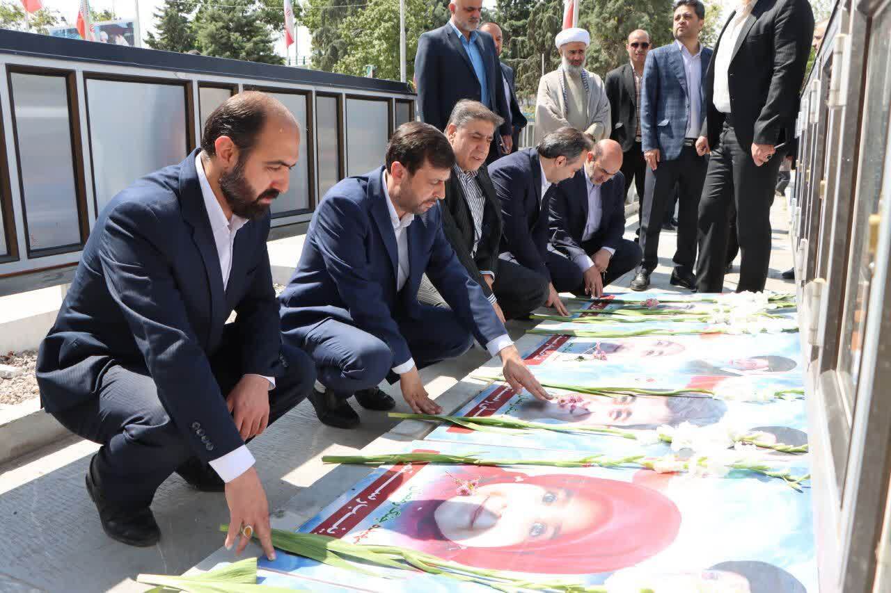 به‌مناسبت بزرگداشت مقام شامخ معلم برگزار شد: تجدید میثاق رئیس دانشگاه فرهنگیان استان قزوین و هیئت‌رئیسه با آرمان‌های والای شهیدان