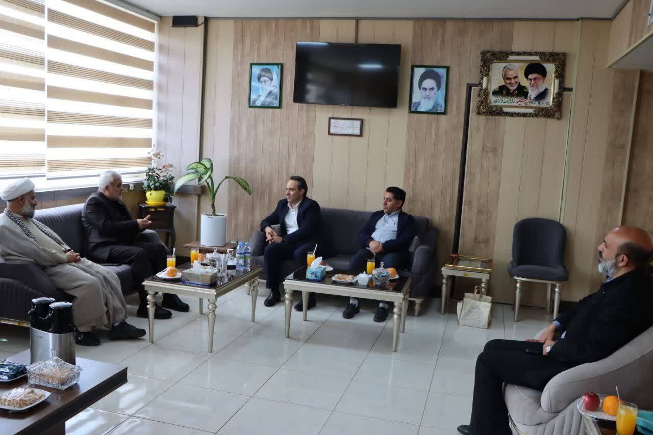 دیدار شهردار قزوین با رئیس دانشگاه فرهنگیان استان به مناسبت روز معلم