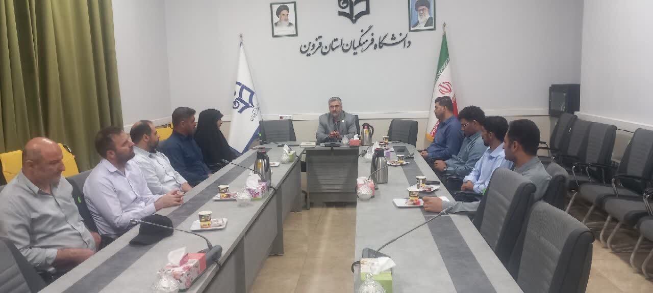 تأکید رئیس اداره حراست دانشگاه فرهنگیان قزوین بر نقش کلیدی نگهبانی در صیانت از مجموعه دانشگاه
