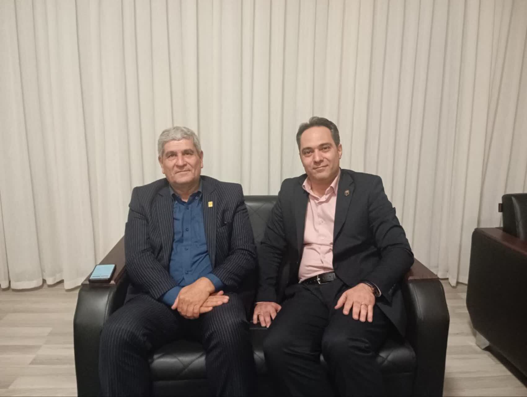 دیدار مصطفی غفاری با سرپرست دانشگاه فرهنگیان کشور در حاشیه دومین گردهمایی رؤسای  استانی دانشگاه فرهنگیان