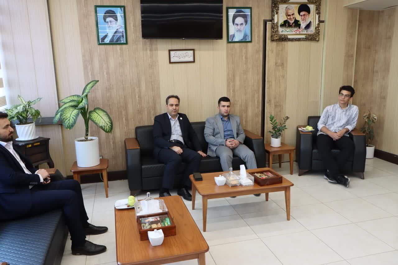 دیدار مشاور معاون وزیر و رئیس سازمان آموزش و پرورش استثنایی کشور با ریاست دانشگاه فرهنگیان قزوین