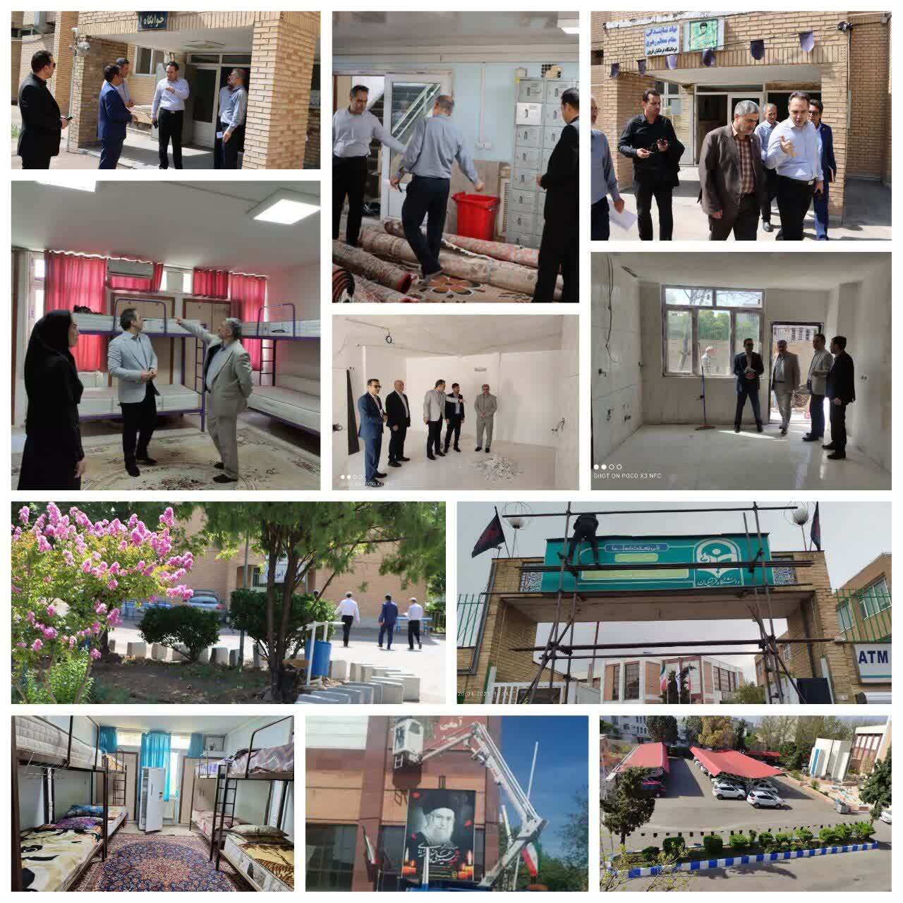 تحول در زیرساخت‌های دانشگاه فرهنگیان قزوین با اجرای طرح «فرصت مهر»؛ از افتتاح استادسرا تا الحاق بلوک خوابگاهی خانه معلم