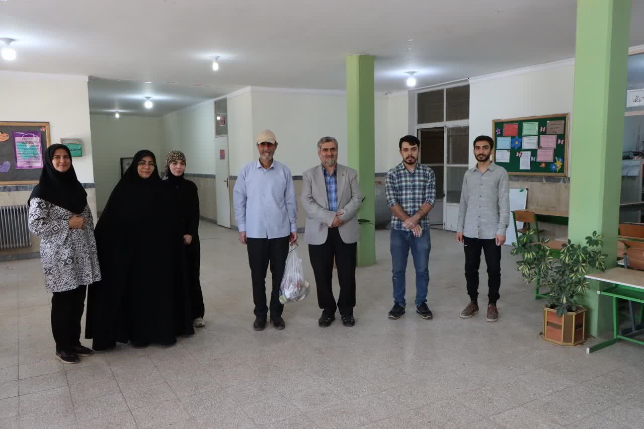 اعزام گروه جهادی دانشجومعلمان دانشگاه فرهنگیان قزوین برای بهسازی مدرسه دخترانه روستای آقابابا