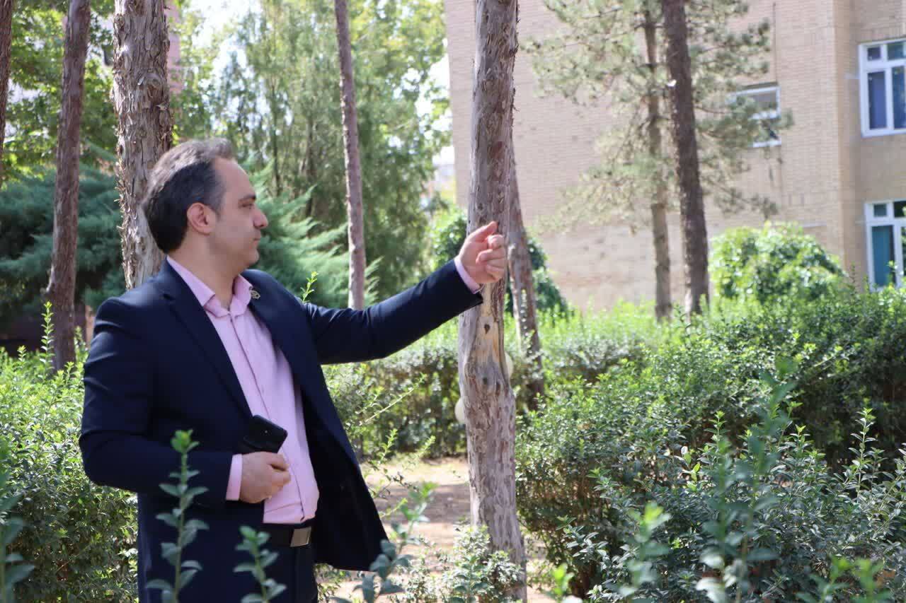بازدید میدانی رئیس دانشگاه فرهنگیان قزوین| تأکید بر تسریع در اجرای پروژه‌های عمرانی و ارتقای کیفیت فضاها
