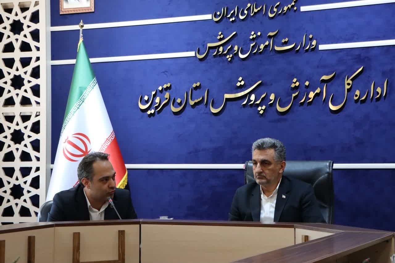 دیدار رئیس دانشگاه فرهنگیان با مدیرکل جدید آموزش و پرورش قزوین