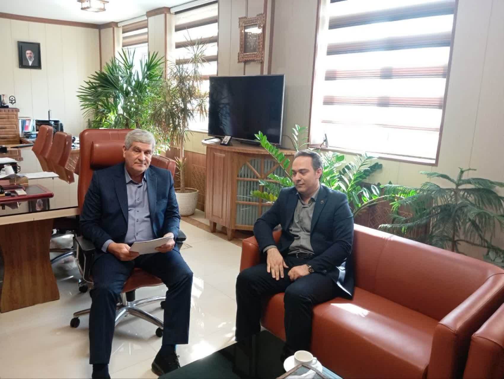 پیگیری موضوعات کلان دانشگاه فرهنگیان استان قزوین در دیدار رئیس دانشگاه با رئیس دانشگاه فرهنگیان کشور