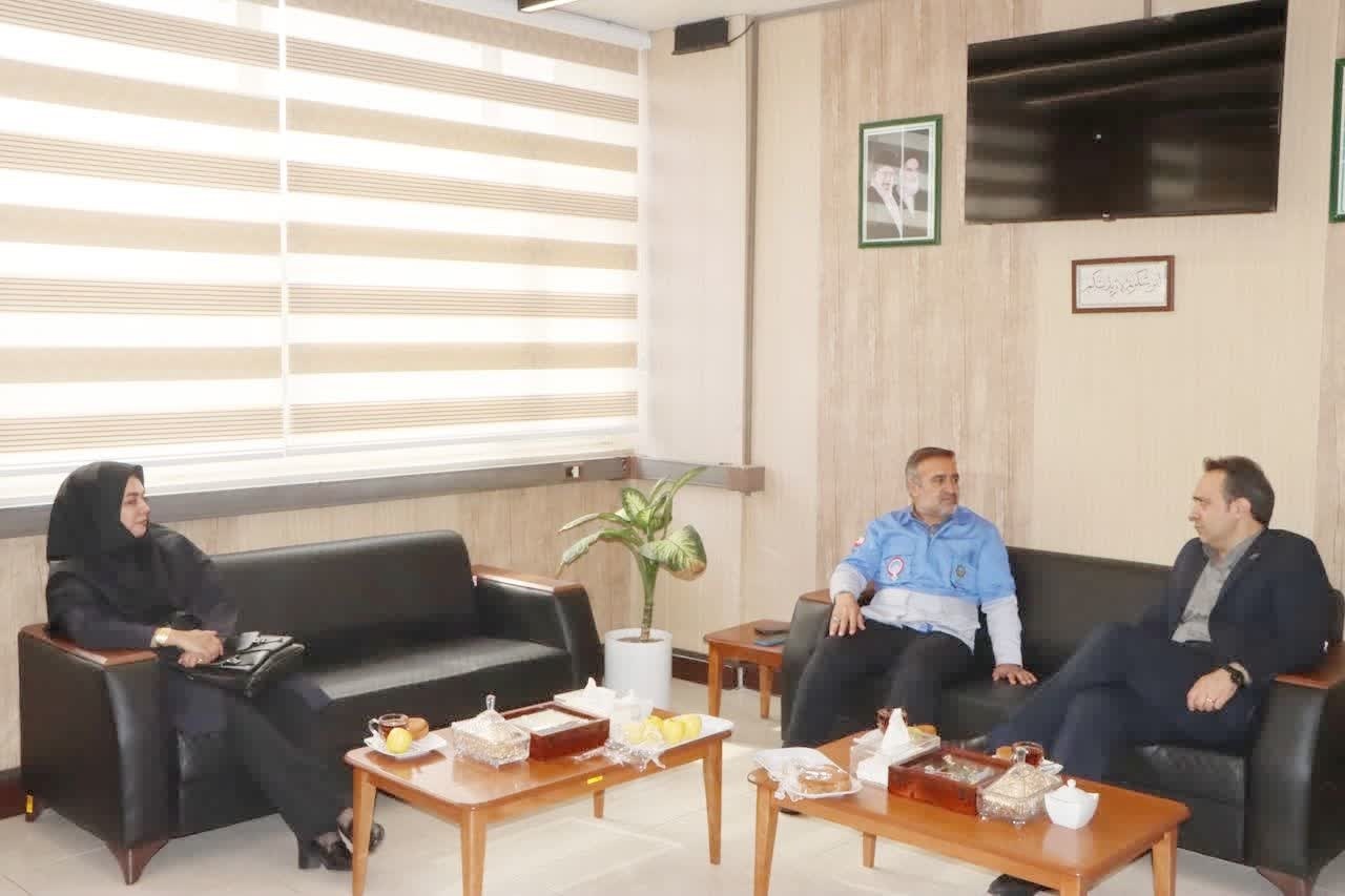 دیدار مدیر کل مدیریت بحران استانداری با رییس دانشگاه فرهنگیان قزوین