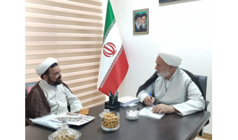 دیدار حجت‌الاسلام سلم‌آبادی رئیس دانشگاه فرهنگیان، با حجت‌الاسلام والمسلمین قاسم روانبخش نماینده مردم قم در مجلس شورای اسلامی