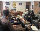 دیدار اعضای بسیج دانشجویی با سرپرست دانشگاه فرهنگیان استان