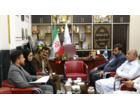 دیدار سرپرست دانشگاه فرهنگیان استان با مدیرکل نوسازی، توسعه و تجهیز مدارس استان