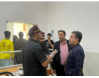 بازدید سرپرست دانشگاه فرهنگیان استان از سلف و آشپزخانه دانشگاه با هدف بررسی کیفیت غذای دانشجومعلمان