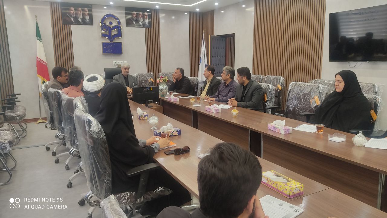 برگزاری جلسه ستاد اربعین حسینی دانشگاه فرهنگیان استان سیستان و بلوچستان
