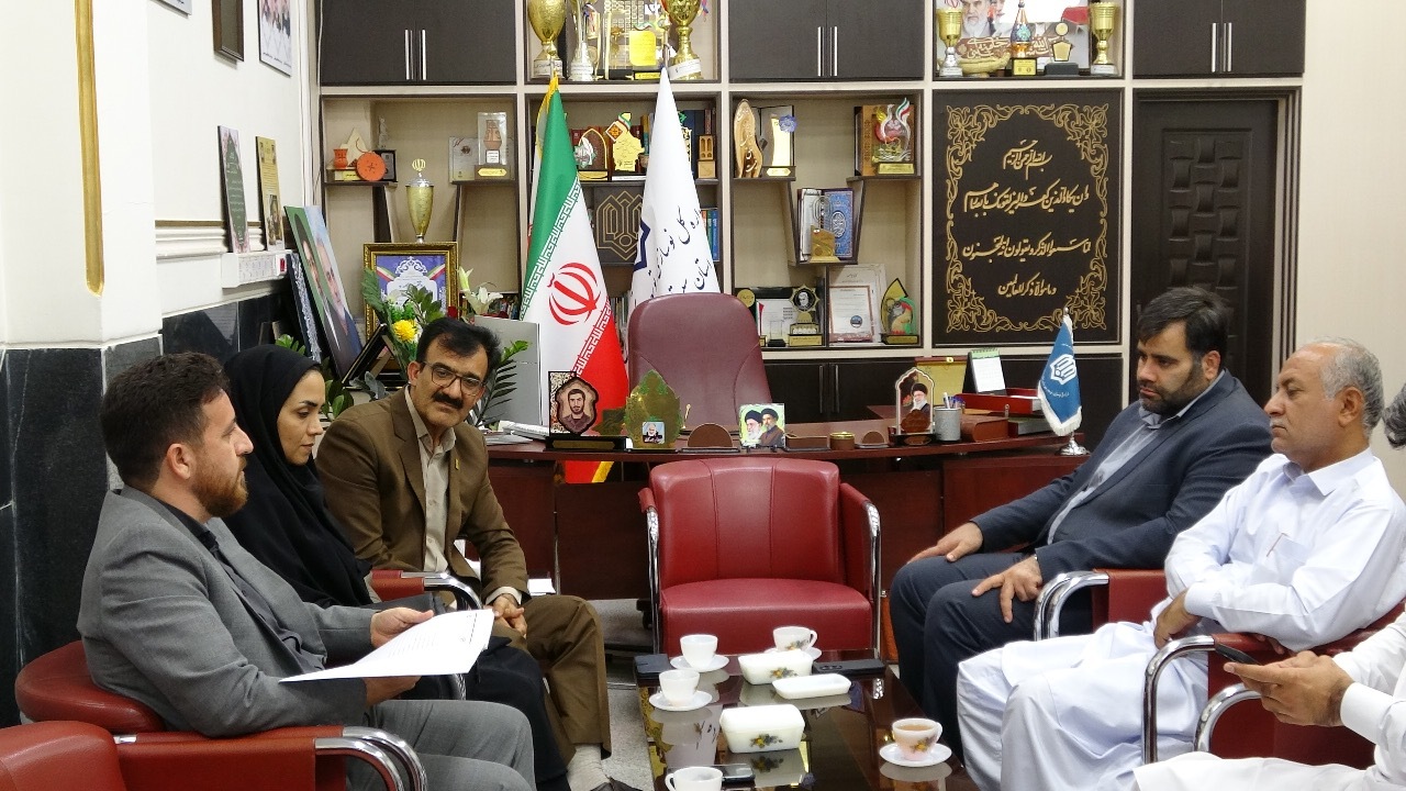 دیدار سرپرست دانشگاه فرهنگیان استان با مدیرکل نوسازی، توسعه و تجهیز مدارس استان