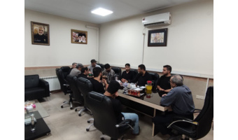 استمرارجلسات هماهنگی دانشکده علوم اجتماعی و هنر برای اسکان زائران مراسم وداع و تشییع امام شهید