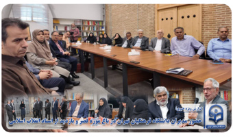 حضور مدیران دانشگاه فرهنگیان تهران در باغ موزه قصر و بازدید از اسناد انقلاب اسلامی