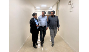 بازدید رئیس دانشگاه فرهنگیان تهران از بخش های دانشکده علوم اجتماعی و هنر