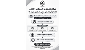 مرکز پشتیبانی و پاسخگویی تلفنی