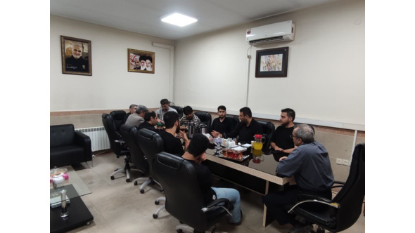 استمرارجلسات هماهنگی دانشکده علوم اجتماعی و هنر برای اسکان زائران مراسم وداع و تشییع امام شهید