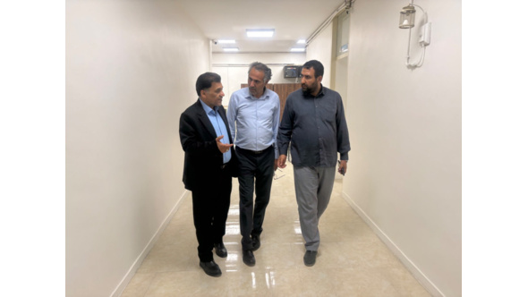بازدید رئیس دانشگاه فرهنگیان تهران از بخش های دانشکده علوم اجتماعی و هنر