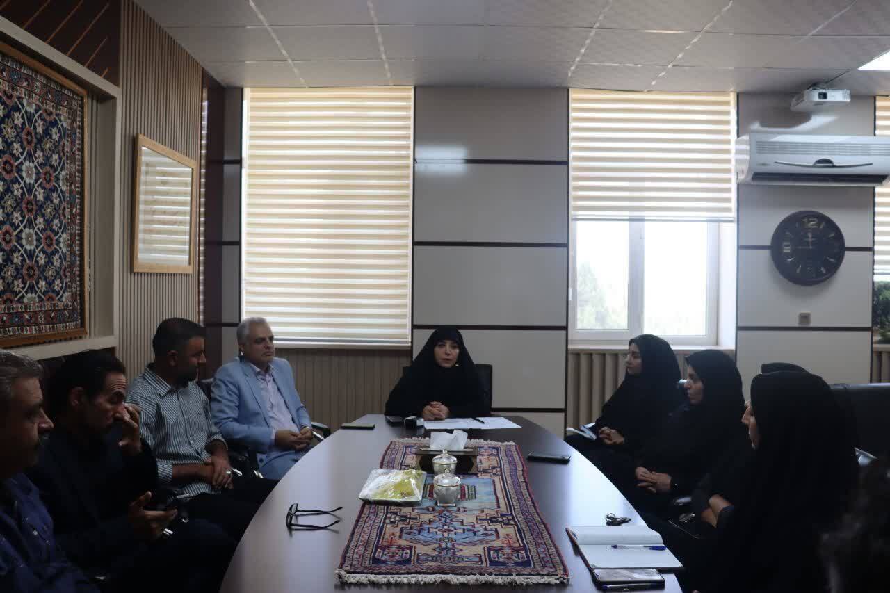 پنجمین جلسه هماهنگی ستاد اسکان و مراسم بدرقه پیکر مطهر رهبر شهید، در دانشگاه فرهنگیان پردیس زینبیه برگزار شد.