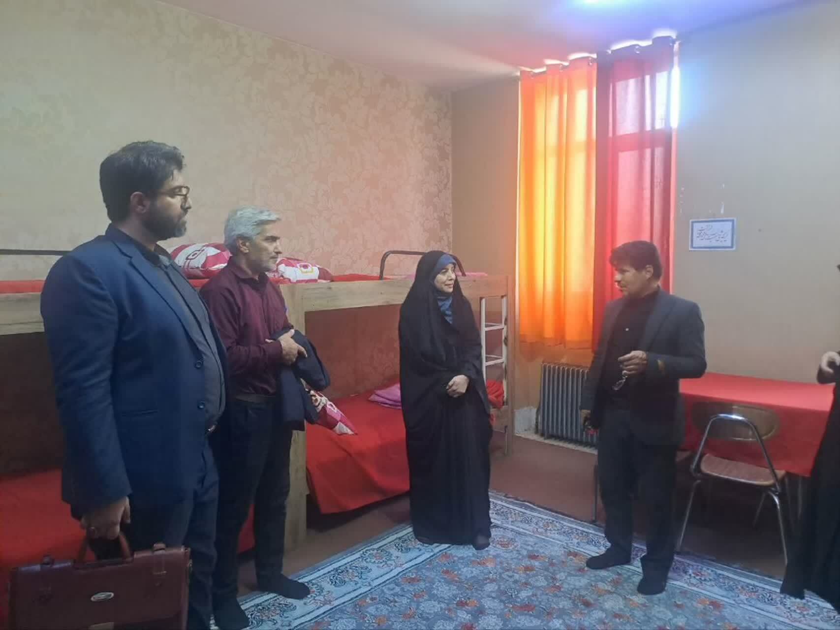 بازدید مدیریت حراست دانشگاه فرهنگیان استان تهران از روند پروژه های فرصت مهر در پردیس زینبیه