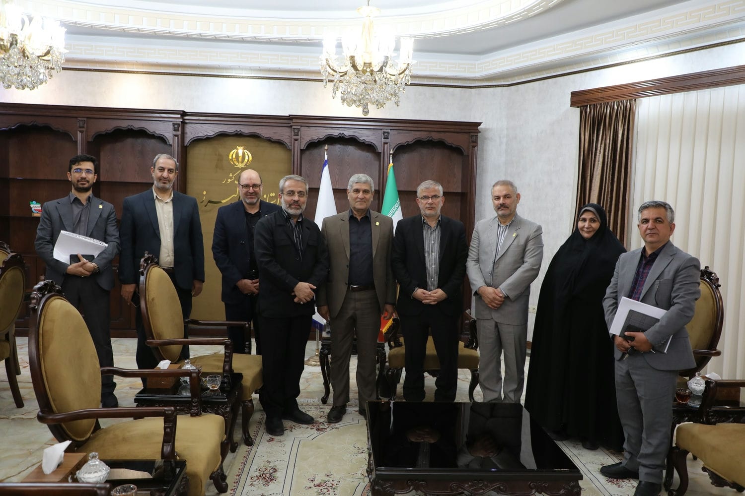 گزارشی از بازدید و نشست‌های دکتر مهرزاد حمیدی سرپرست دانشگاه فرهنگیان از دانشگاه فرهنگیان استان البرز و دیدار با استاندار