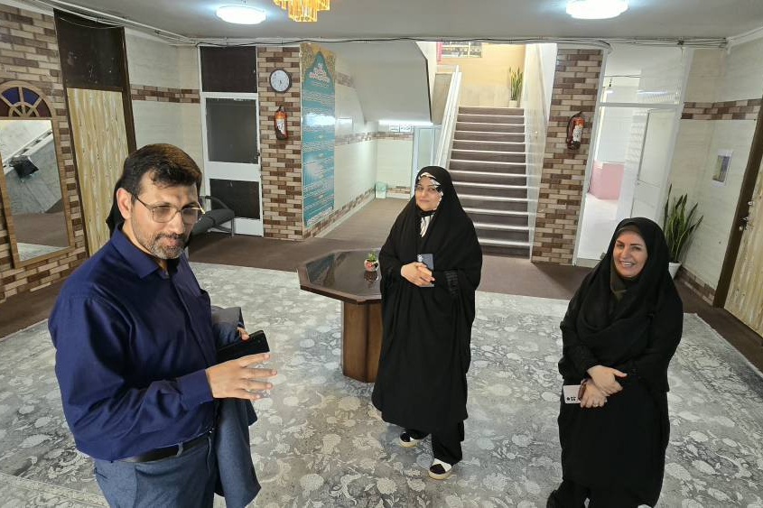 بازدید معاون فرهنگی و تربیتی دانشگاه فرهنگیان کشور از دانشگاه فرهنگیان استان بوشهر در راستای طرح فرصت مهر