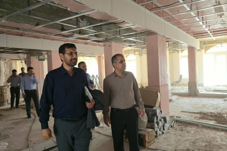 بازدید معاون فرهنگی و تربیتی دانشگاه فرهنگیان کشور از دانشگاه فرهنگیان استان بوشهر در راستای طرح فرصت مهر