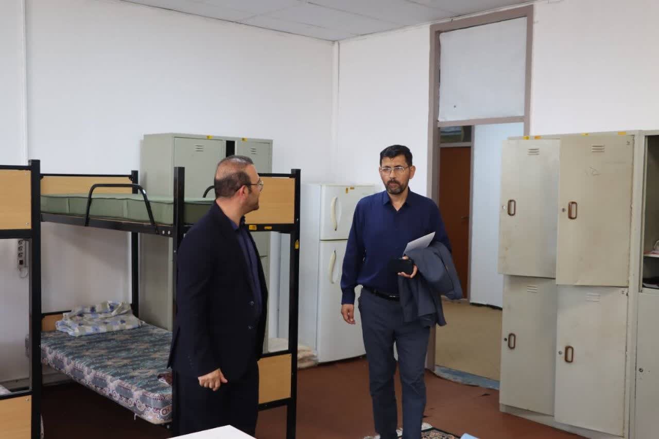 بازدید معاون فرهنگی و تربیتی دانشگاه فرهنگیان از پروژه های فرصت مهر دانشگاه فرهنگیان استان اردبیل