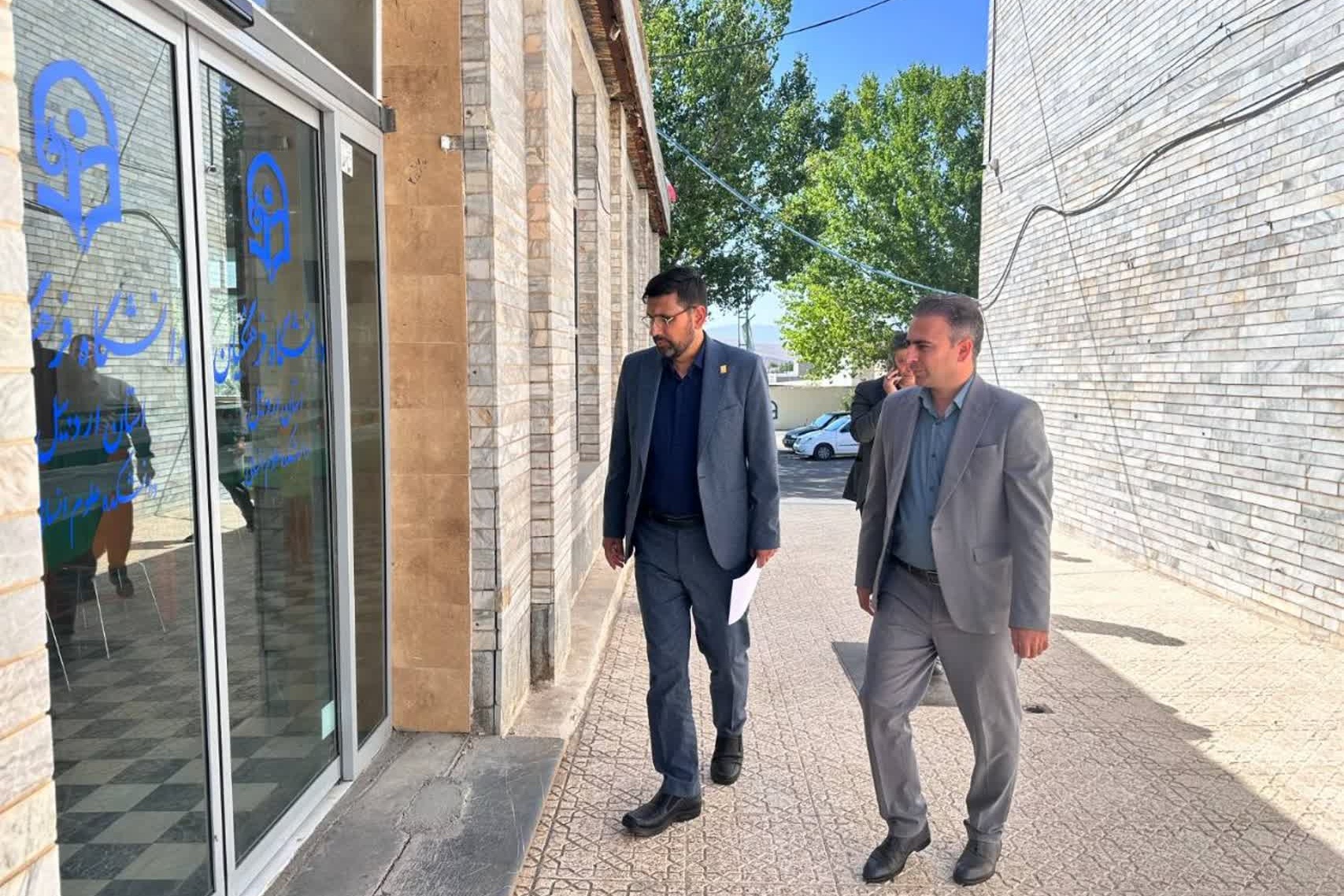 بازدید معاون فرهنگی و تربیتی دانشگاه فرهنگیان از پروژه های فرصت مهر دانشگاه فرهنگیان استان اردبیل