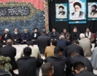 دیدار آیت الله سیدحسن خمینی با خانواده شهدای دانشگاه / امضای تفاهمنامه همکاری فرهنگی با آستان مقدس امام راحل(ره)