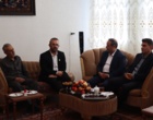 دیدار مدیرکل حراست دانشگاه فرهنگیان با خانواده شهید احمدی در اردبیل