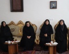 دیدار مدیرکل حراست دانشگاه فرهنگیان با خانواده شهید احمدی در اردبیل
