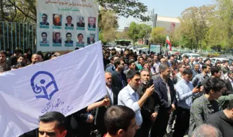 تجمع دانشجویان دانشگاه فرهنگیان سراسر کشور در حمایت از دانشجویان آزادی خواه دنیا و مردم مظلوم غزه و فلسطین