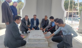 تجدید میثاق دانشگاه فرهنگیان آذربایجان شرقی با آرمان های شهدا در هفته دفاع مقدس
