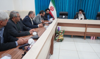 دیدار سرپرست دانشگاه فرهنگیان کهگیلویه و بویراحمد با نماینده ولی فقیه در استان