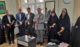 بازدید رئیس مرکز نظارت و ارزیابی دانشگاه فرهنگیان از پردیس امیرکبیر البرز