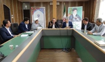 دیدار مدیرکل دفتر مرکزی حراست دانشگاه فرهنگیان با اساتید و کارکنان پردیس های کردستان