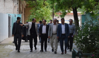 بازدید مدیر کل دفتر مرکزی حراست دانشگاه فرهنگیان از دانشگاه فرهنگیان کرمانشاه