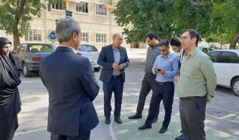 بازدید مدیرکل دفتر برنامه و بودجه و امور عمرانی سازمان مرکزی از دانشگاه فرهنگیان لرستان