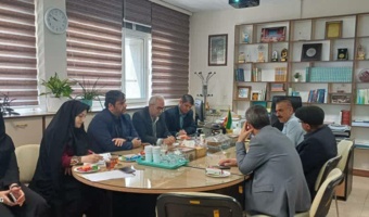 نشست مشترک دانشگاه فرهنگیان و پژوهشگاه مطالعات آموزش و پرورش در راستای انعقاد تفاهم نامه همکاری فی مابین