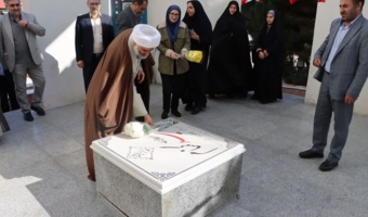 مراسم گرامیداشت ایام الله فجر با غبارروبی مزار شهید گمنام دانشگاه فرهنگیان استان قزوین برگزار شد