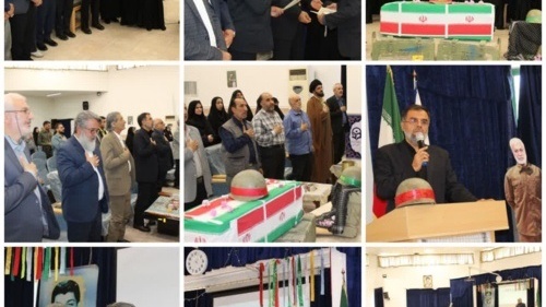 برگزاری آیین یادواره شهدای فتح خرمشهر و شهدای اقتدار در دانشگاه فرهنگیان سمنان