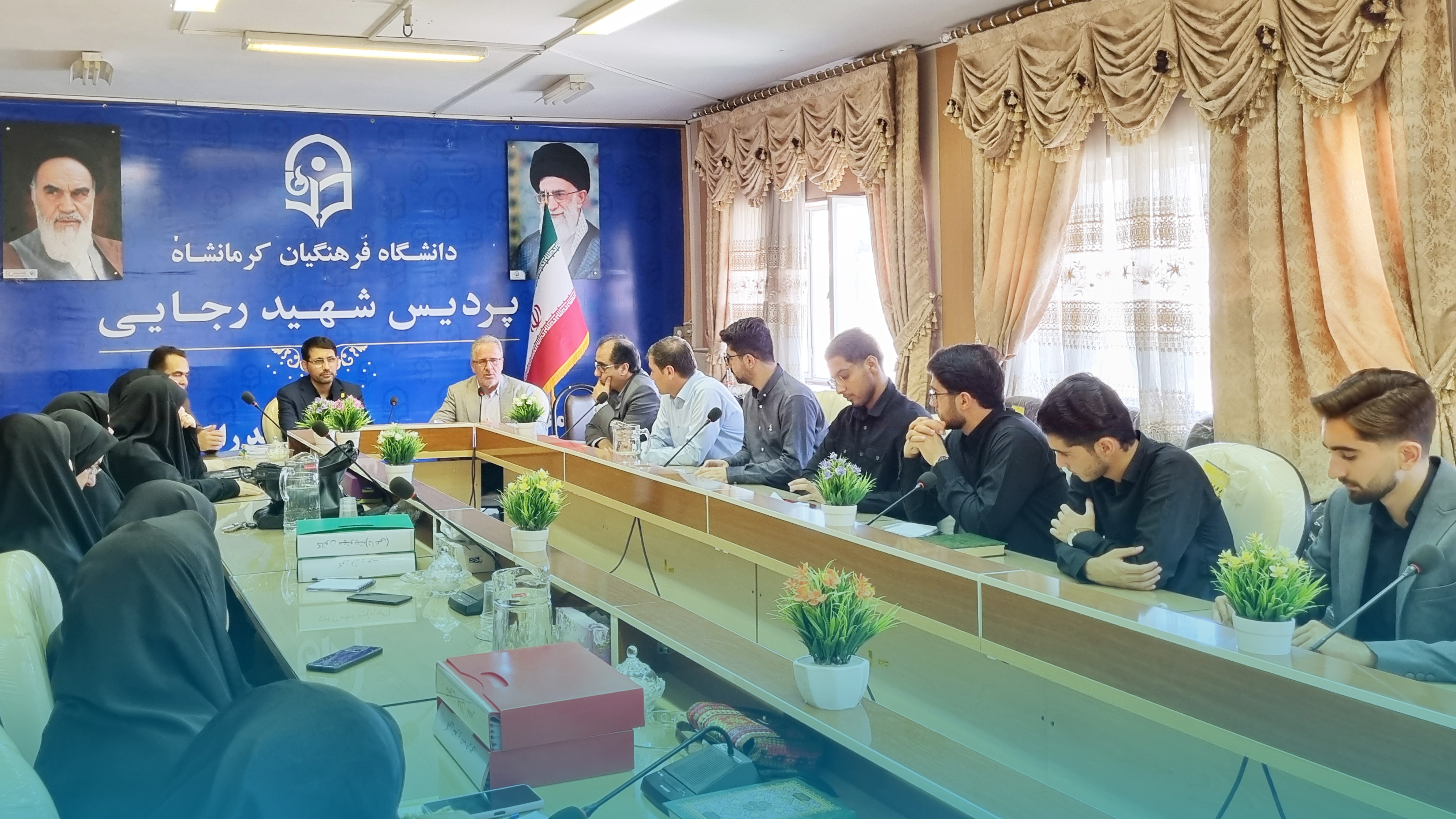 بازدید سرپرست معاونت فرهنگی و تربیتی دانشگاه فرهنگیان کشور از دانشگاه فرهنگیان کرمانشاه
