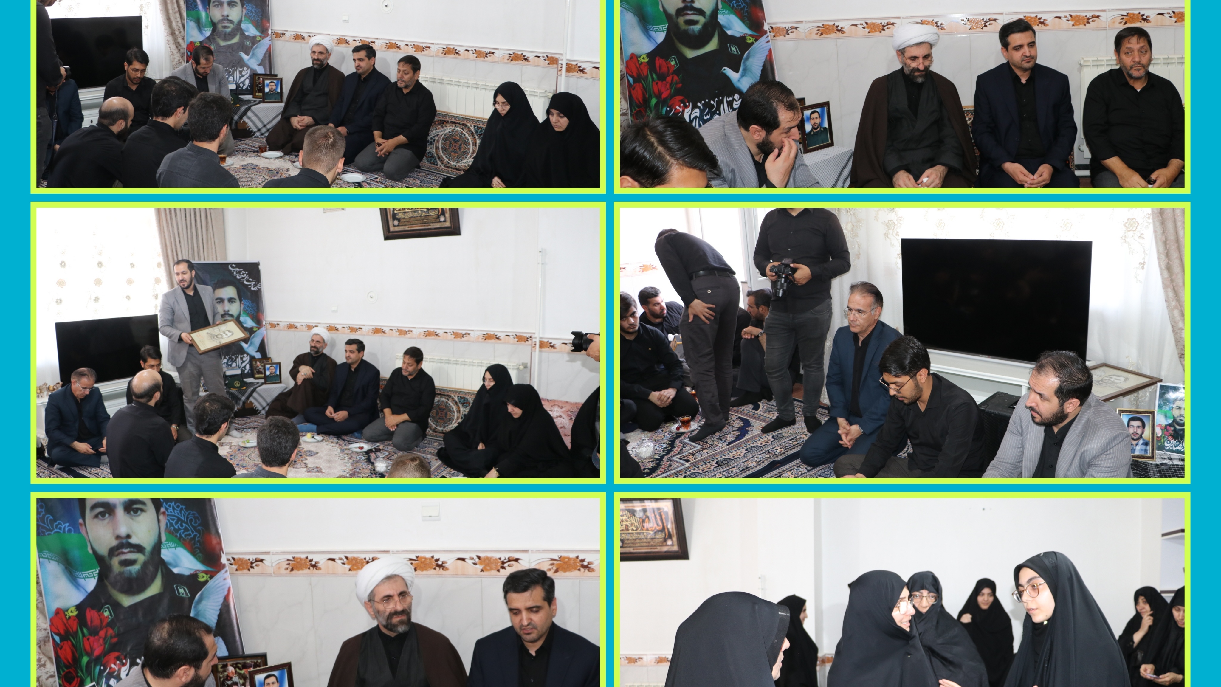 تجلیل دانشگاه فرهنگیان آذربایجان شرقی از خانواده شهید قربانعلی ناموری؛ دیدار با پدر شهید، دانشجومعلم پردیس فاطمه الزهرا (س) تبریز
