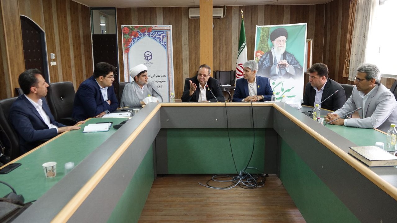دیدار مدیرکل دفتر مرکزی حراست دانشگاه فرهنگیان با اساتید و کارکنان پردیس های کردستان