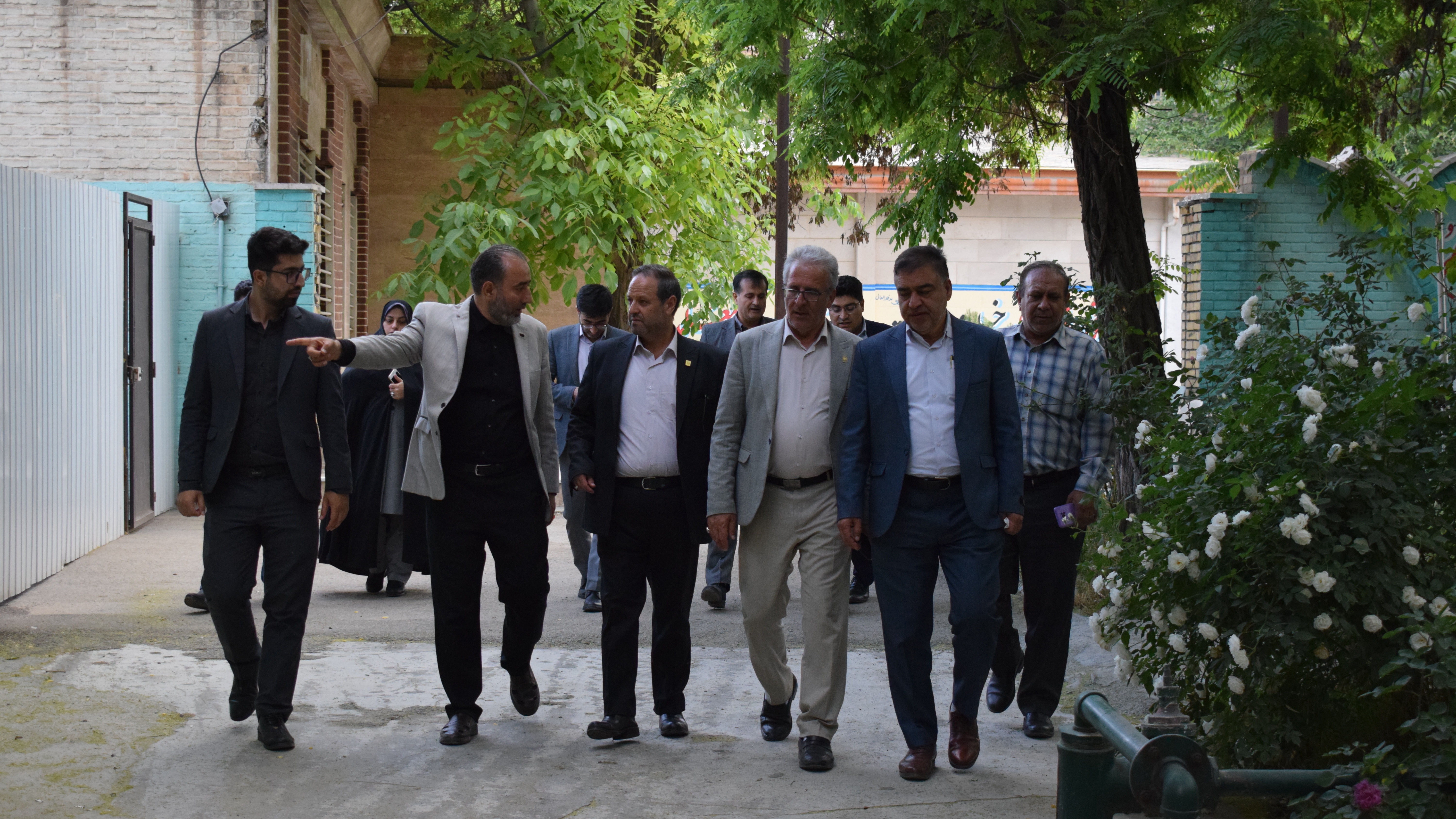 بازدید مدیر کل دفتر مرکزی حراست دانشگاه فرهنگیان از دانشگاه فرهنگیان کرمانشاه
