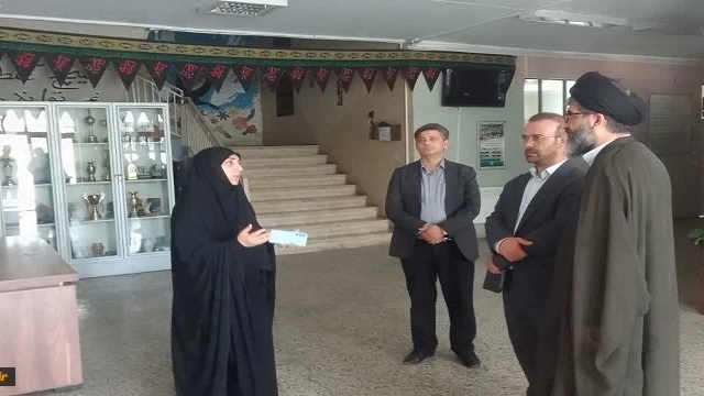 بازدید معاون پژوهش و فناوری دانشگاه فرهنگیان از پردیس بنت الهدی صدر اردبیل