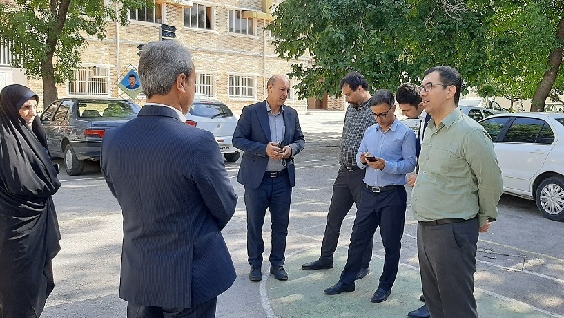 بازدید مدیرکل دفتر برنامه و بودجه و امور عمرانی سازمان مرکزی از دانشگاه فرهنگیان لرستان